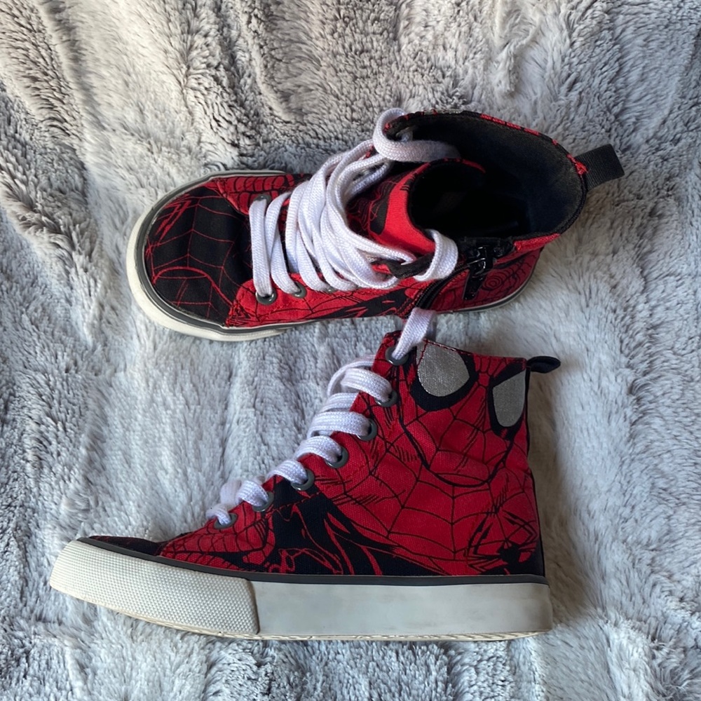 Gap X Marvel Spider-Man hi-top sneakers